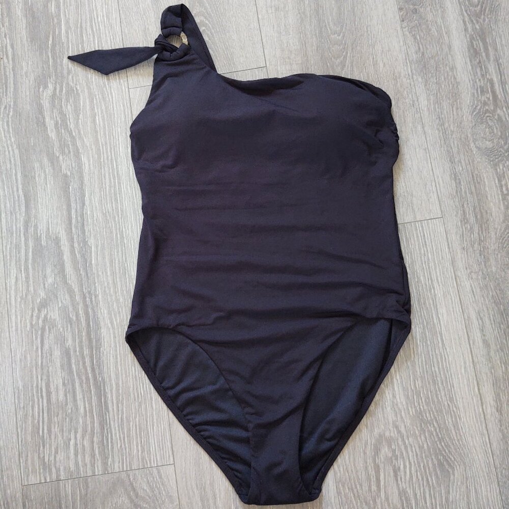 NWOT Seafolly Australia One Shoulder One Piece Swimsuit